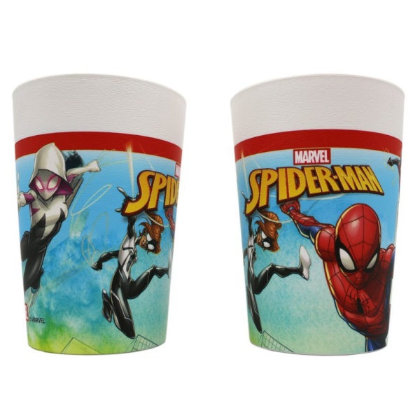 Kelímek plastový opakovaně použitelný Spiderman 230 ml 2 ks