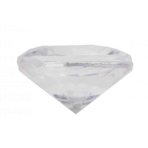 Levně Konfetky diamantové transparentní 20 ks