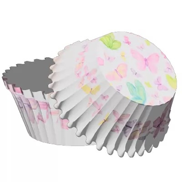 Košíčky na muffiny Motýli 50 ks