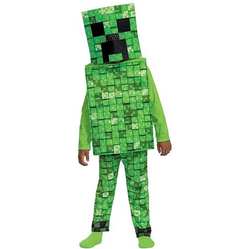 Levně Kostým Minecraft Creeper 7-8 let