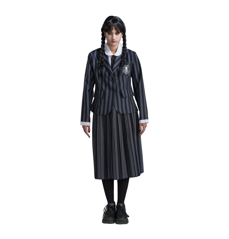 Kostým dámský Wednesday školní uniforma