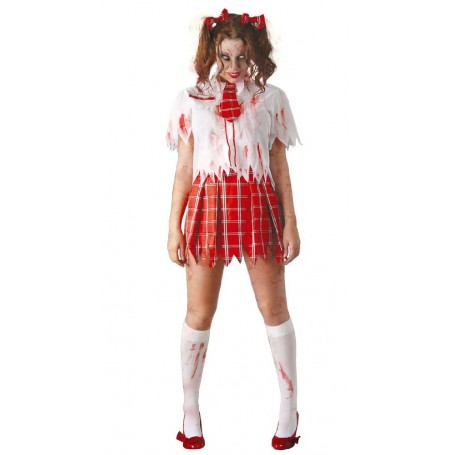 Kostým dámský studentka Zombie vel. S (36-38)
