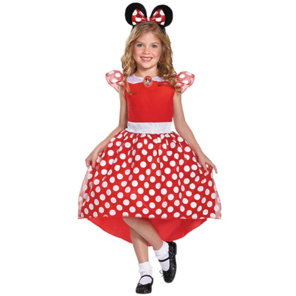 Kostým dětský Minnie Mouse vel.S (5-6 let)