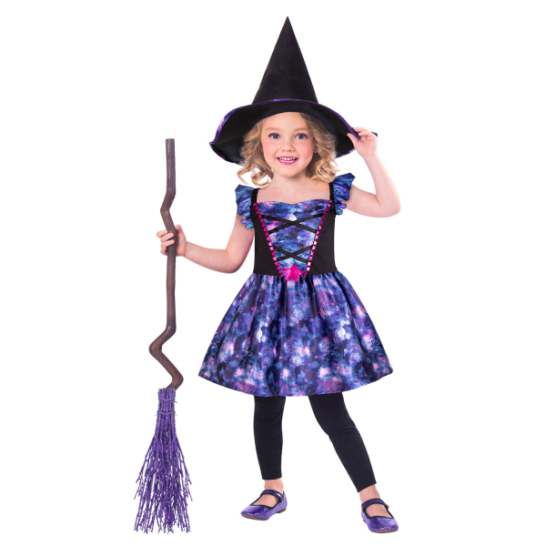 Kostým dětský Mýtická čarodějnice 3-4 roky