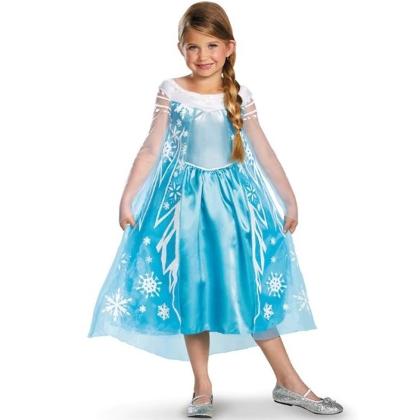 Kostým dětský Princezna Elsa Ledové království vel. M (7-8 let)