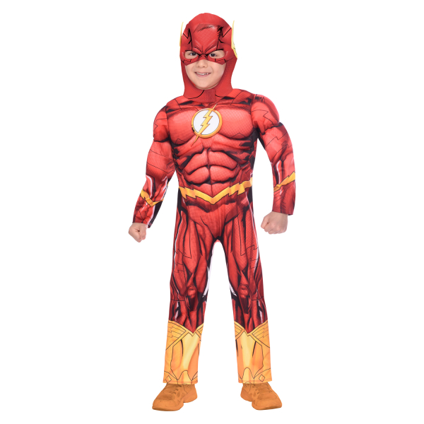 Kostým dětský The Flash vel. 3 - 4 roky