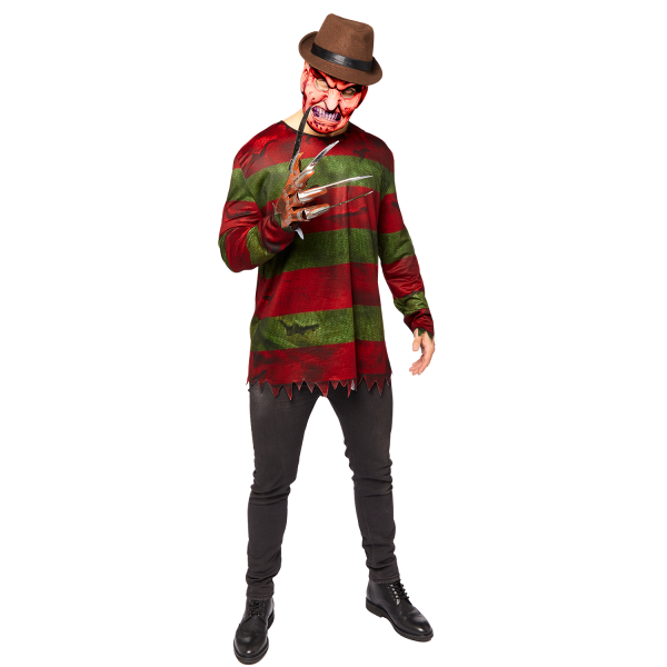Halloween kostým -  pánský Freddy Krueger vel. L