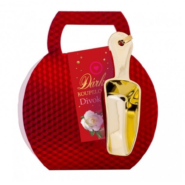 Koupelová sůl v dárkovém balení Růže 50 g