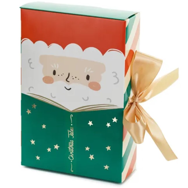 Levně Krabička dárková Santa 6 x 22,5 x 15 cm