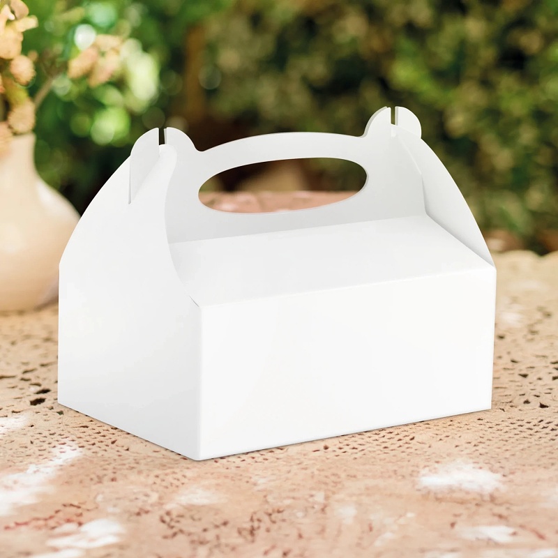 Krabi�ky na v�slu�ku b�l� 19 x 14 x 9 cm 10 ks