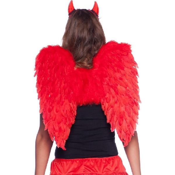 Křídla andělská červená 50 x 50 cm