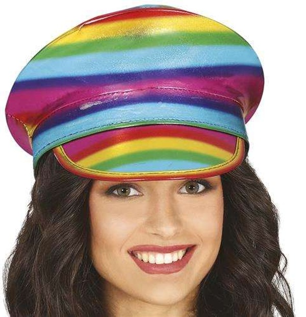 Kšiltovka duhová MojeParty.cz