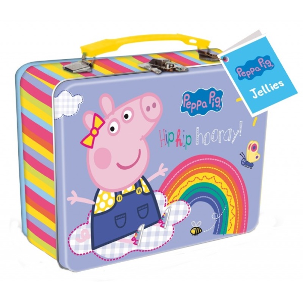 Kufřík kovový Peppa Pig s cukrovinkami