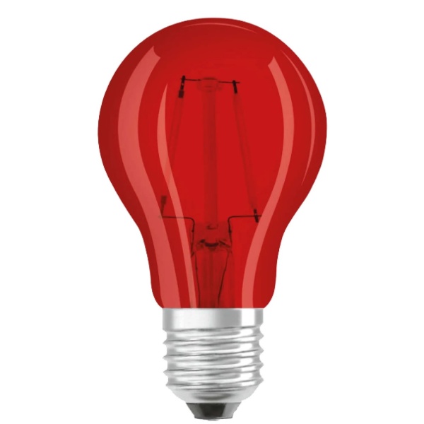 Levně LED žárovka červená 5W