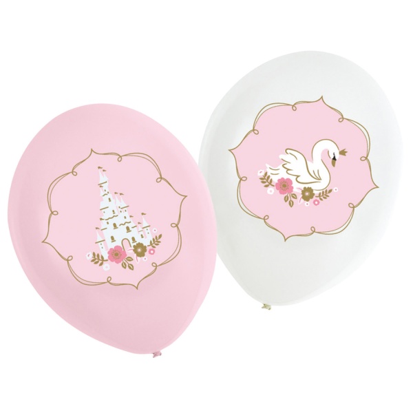 Latexové balónky na den princeznou 27,5 cm 6 ks