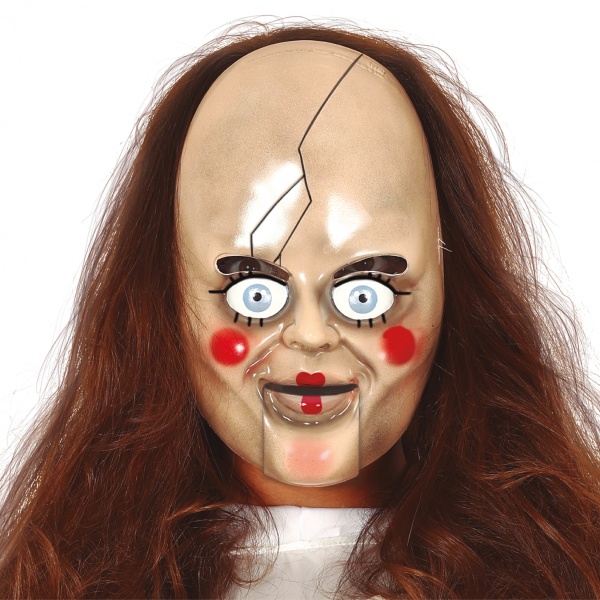 Halloween maska -  Hororová panenka