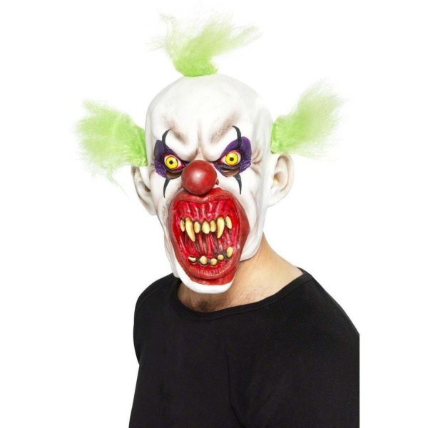 Halloweenská maska Zlověstný klaun