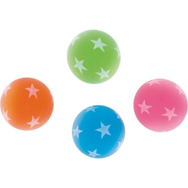 Levně Neonové hrací míčky svítící 8 ks