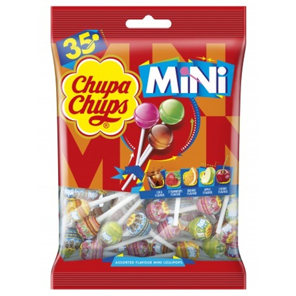 Mini lízátka Chupa Chups 210 g 35 ks