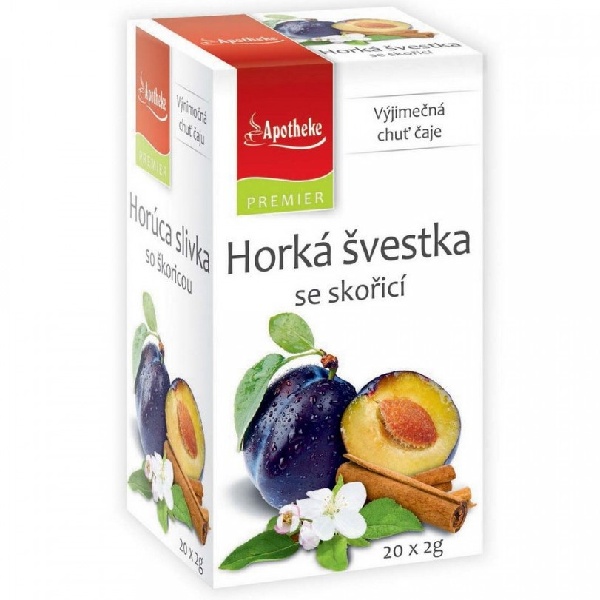 Ovocný čaj Horká švestka se skořicí 40 g