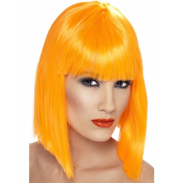 PARUKA Glam neonově oranžová
