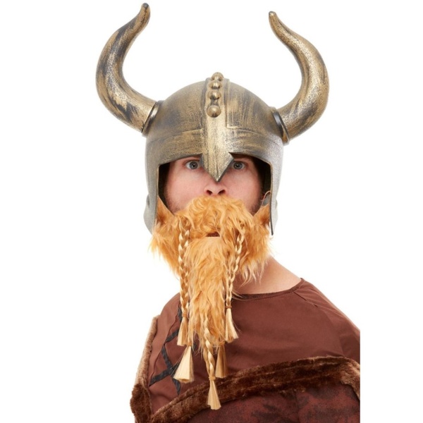 Přilba s vousy Viking