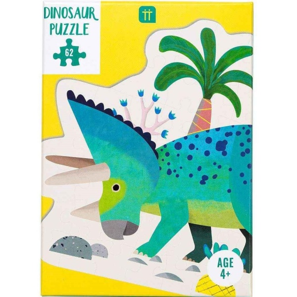 PUZZLE Dinosaurus Triceratops 62 ks