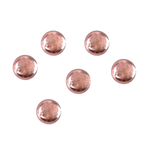 Perličky metalické Rose Gold 7 mm 300 ks