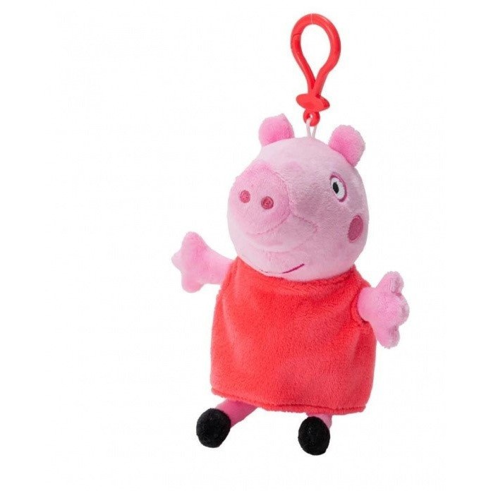 Plyšové Prasátko Peppa s klipem