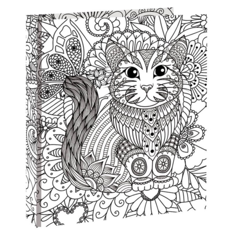 Pořadač 2-kroužkový Omalovánka A4