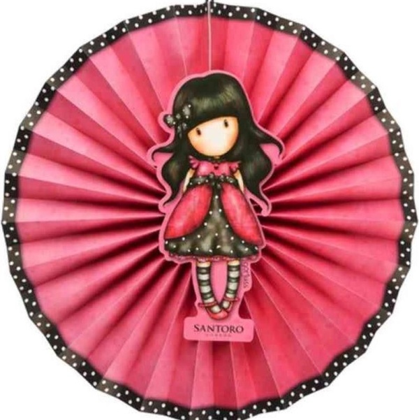 Santoro Ladybird - Rozety 3 ks 30 cm 35 cm 20 cm