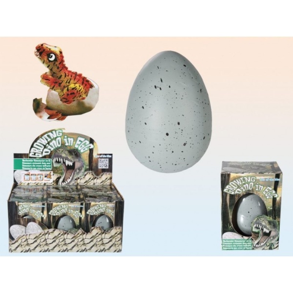 Rostoucí dinosaurus ve vajíčku 11 cm