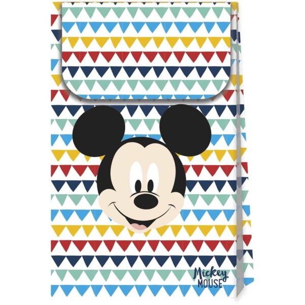 SÁČKY Úžasný Mickey papírové 6 ks