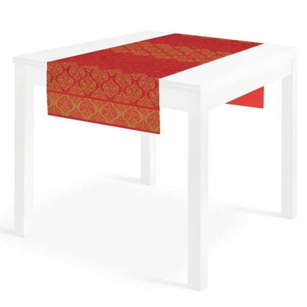 ŠERPA STOLOVÁ AIRLAID Poetica Roso 120 x 48 cm 25 ks