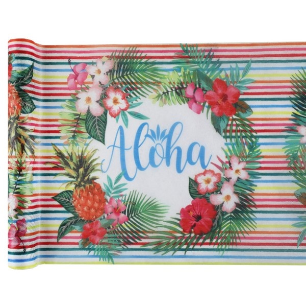 Aloha party - Šerpa na stůl 30 cm/5 m