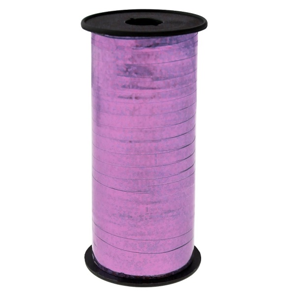 Stuha holografická lila 92 m