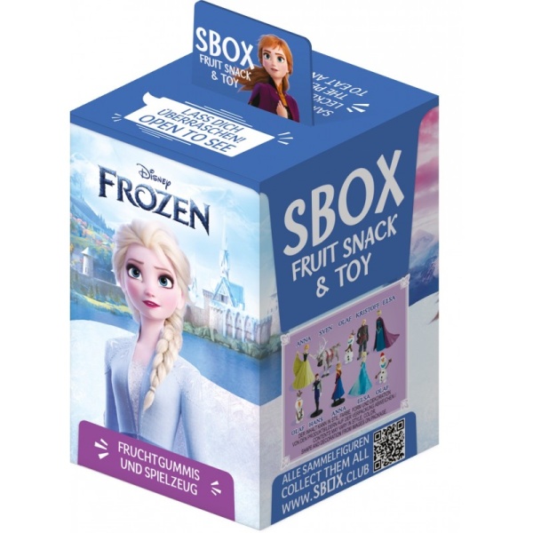 Frozen - Box s Cukrovinkou a hračkou