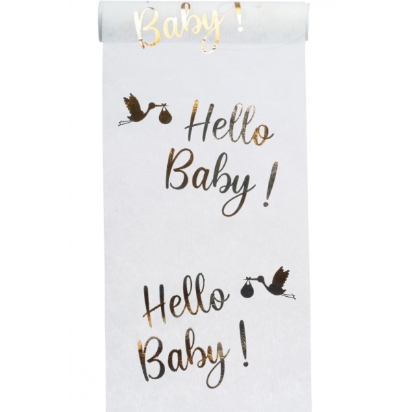 Šerpa na stůl Hello Baby! 28 cm x 5 m