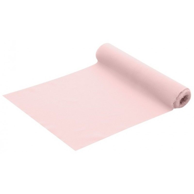 Šerpa stolová textilní světle růžová 28 cm/5 m