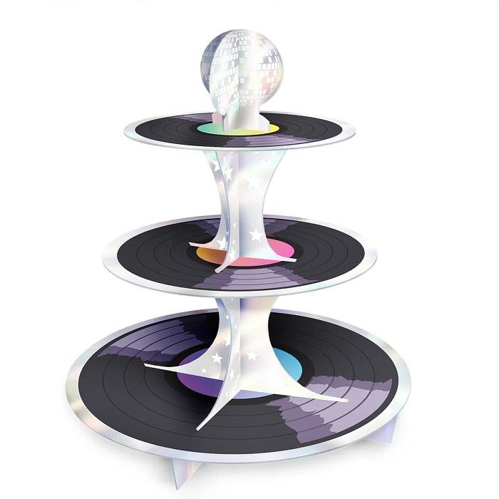 Stojan na dort Retro Disco 34x39cm