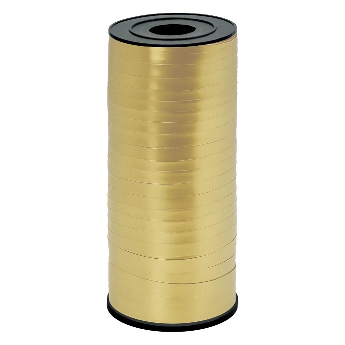 Stuha chromová zlatá 92 m