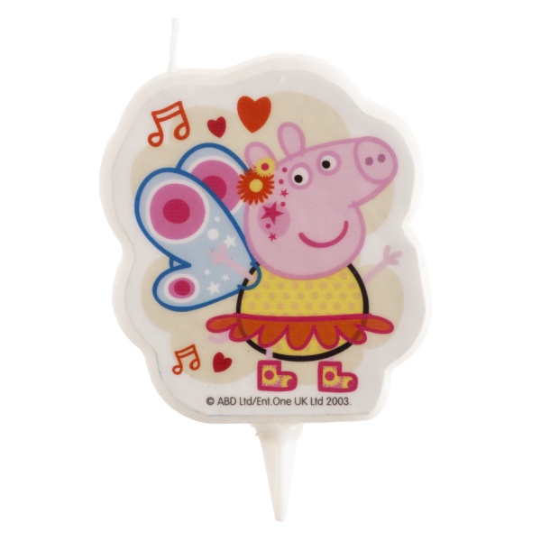 Svíčka dortová Prasátko Peppa 7,5 cm