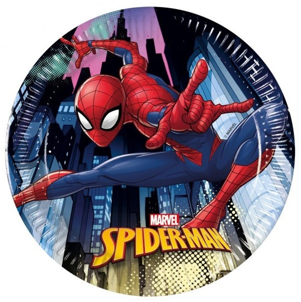 Spiderman Team Up - Talířky papírové 20cm 8ks