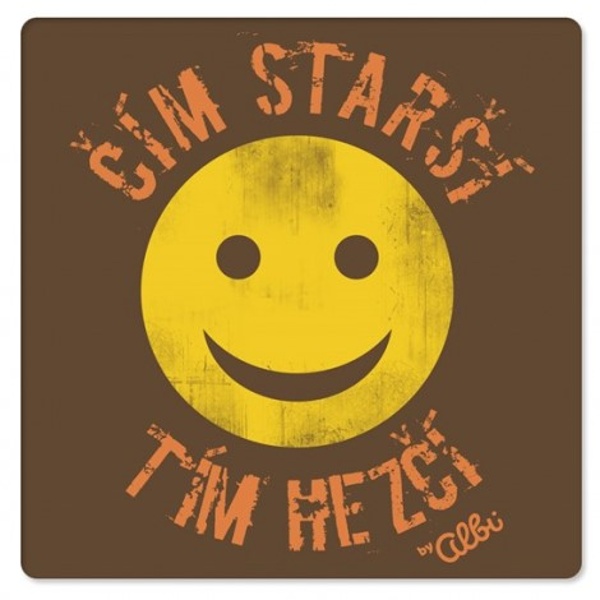 Tričko humorné pánské Starší, hezčí