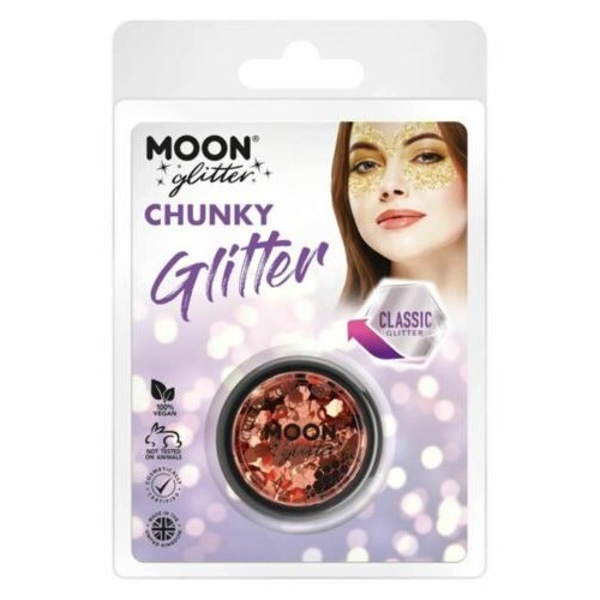 TŘPYTKY Chunky Glitter měděné