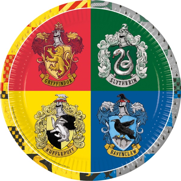 Levně Harry Potter - Talířky papírové 23cm 8ks