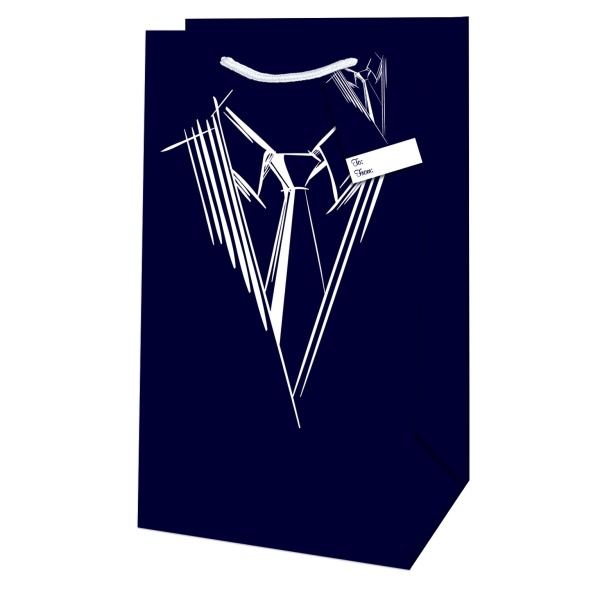Taška dárková pánská kravata 21 x11 x 6 cm