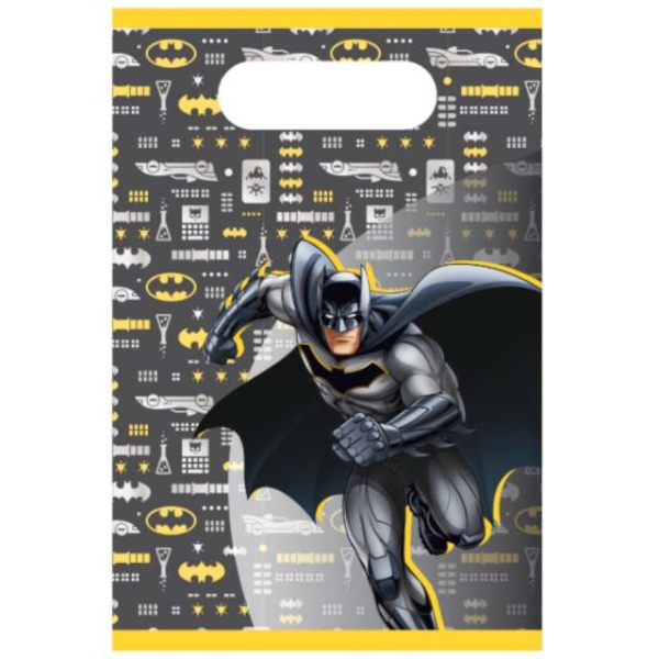 Tašky dárkové papírové Batman 15,8 x 23,6 cm 8 ks