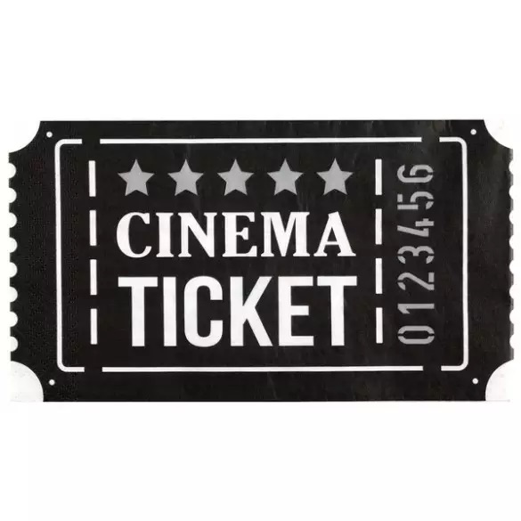 Levně Ubrousky papírové Cinema 40 x 33 cm 20 ks
