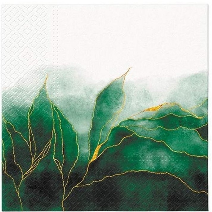 Ubrousky papírové Green dream 33 x33 cm 20 ks